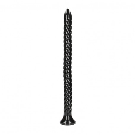 Fallo anale maxi Swirled Anal Snake - 20''/ 50 cm - Black