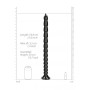 Maxi Stacked Anal Snake - 20''/ 50 cm - Black