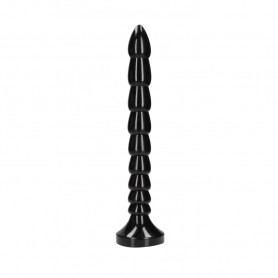 Fallo anale con ventosa Stacked Anal Snake 12''/ 30 cm Black