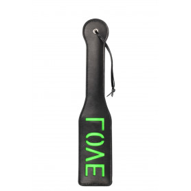 Spanker "Love'' Paddle Glow in the Dark