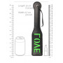 Spanker "Love'' Paddle Glow in the Dark