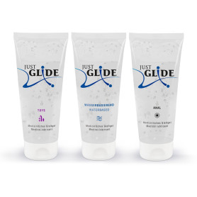 kit 3 pcs Sexual lubricant lubricant just glide 3 for 200ml