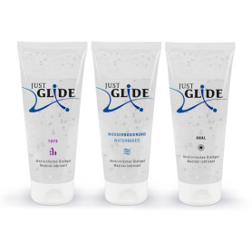 kit 3 pcs Sexual lubricant lubricant just glide 3 for 200ml