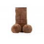 Penis shaped soft toys Penis Plushie 60 cm Brown