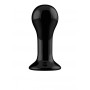 vibrating glass plug with suction cup Globy Glass Vibrator