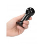 vibrating glass plug with suction cup Globy Glass Vibrator