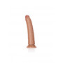 Fallo tan con ventosa Dildo without Balls with Suction Cup - 7''/ 18 cm