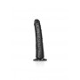 Fallo grande nero slim REALISTIC DILDO without Balls WITH SUCTION CUP - 8''/ 20,5 CM