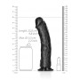 Fallo big black CURVED REALISTIC DILDO WITH SUCTION CUP - 9''/ 23 CM