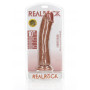 Fallo big tan CURVED REALISTIC DILDO WITH SUCTION CUP - 10''/ 25,5 CM