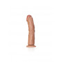 Fallo big tan CURVED REALISTIC DILDO WITH SUCTION CUP - 10''/ 25,5 CM