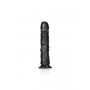 Do it big black CURVED REALISTIC DILDO WITH SUCTION CUP - 10''/ 25,5 CM