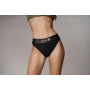 Slip con vibrazione Vibrating Strap-on Hipster Black