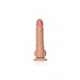Fallo con ventosa realistico Dildo with Balls and Suction Cup - 8''/ 20,5 cm tan