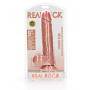 Fallo grande realistico Dildo with Balls and Suction Cup - 9''/ 23 cm