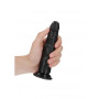 Make it small black Dildo without Balls with Suction Cup - 6''/ 15,5 cm