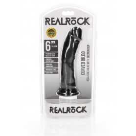 Black Big Foul Dildo without Balls with Suction Cup - 6''/ 15,5 cm