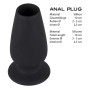 Plug anale cavo Lust Tunnel M