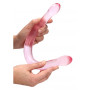 Pink Double Dildo Non Realistic Double Dildo - 43 cm