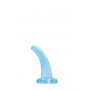 Blue Dildo with Suction Cup Non Realistic Dildo Suction Cup - Blue