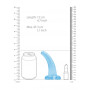 Blue Dildo with Suction Cup Non Realistic Dildo Suction Cup - Blue