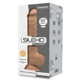 Realistic phallus with suction cup Model 1 24 cm