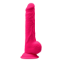 Realistic phallus with suction cup Model 1 24 cm pink