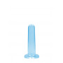 Dildo blu con ventosa Non Realistic Dildo Suction Cup -13,5 cm