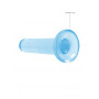 Dildo blu con ventosa Non Realistic Dildo Suction Cup -13,5 cm