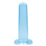 Dildo blu con ventosa Non Realistic Dildo Suction Cup -13,5 cm