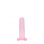 Dildo rosa con ventosa Non Realistic Dildo Suction Cup -13,5 cm