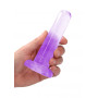 Dildo viola con ventosa Non Realistic Dildo Suction Cup -13,5 cm