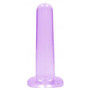 Dildo viola con ventosa Non Realistic Dildo Suction Cup -13,5 cm