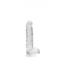 Fake penis with suction cup Realistic Dildo with Balls 15 cm