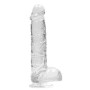 Fake penis with suction cup Realistic Dildo with Balls 15 cm