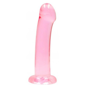 Dildo con ventosa rosa Non Realistic Dildo Suction Cup - Rosa 17 cm