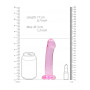 Pink Dildo with suction cup Non Realistic Dildo Suction Cup - Pink 17 cm