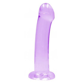 Purple Dildo with suction cup Non Realistic Dildo Suction Cup - Purple 17 cm