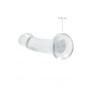 Dildo con ventosa Non Realistic Dildo Suction Cup - Transparent 17 cm