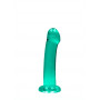 Dildo con ventosa turchese Non Realistic Dildo Suction Cup - Turquise17 cm