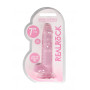 Pene finto con ventosa rosa Realistic Dildo with Balls 17 cm