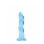 Dildo blu con ventosa Non Realistic Dildo Suction Cup -17 cm