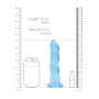 Dildo blu con ventosa Non Realistic Dildo Suction Cup -17 cm