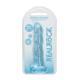 Dildo blu con ventosa Non Realistic Dildo Suction Cup -17 cm