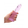 Dildo rosa con ventosa Non Realistic Dildo Suction Cup -  17 cm