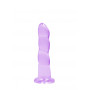 Dildo viola con ventosa Non Realistic Dildo Suction Cup -17 cm