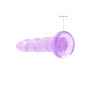 Dildo viola con ventosa Non Realistic Dildo Suction Cup -17 cm