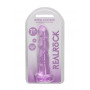 Purple Dildo with suction cup Non Realistic Dildo Suction Cup -17 cm