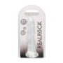 Transparent Dildo with suction cup Non Realistic Dildo Suction Cup - Transparent 17 cm