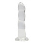 Transparent Dildo with suction cup Non Realistic Dildo Suction Cup - Transparent 17 cm